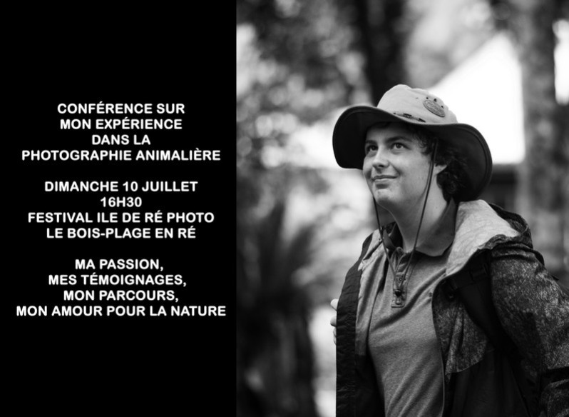 Conférence sur la photographie animalière et le monde sauvage